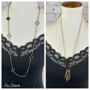 ✨ Bundle of Two Long Necklaces from Bancroft - New With Tags